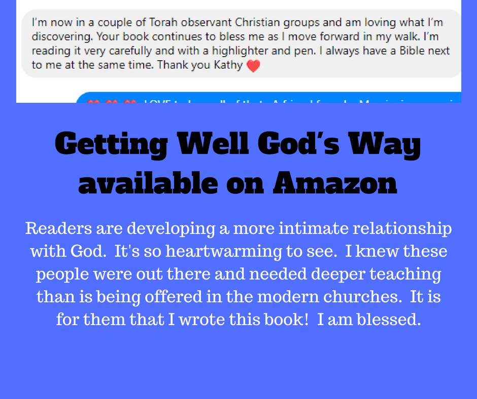 Getting Well God's Wayavailable on Amazon (2)