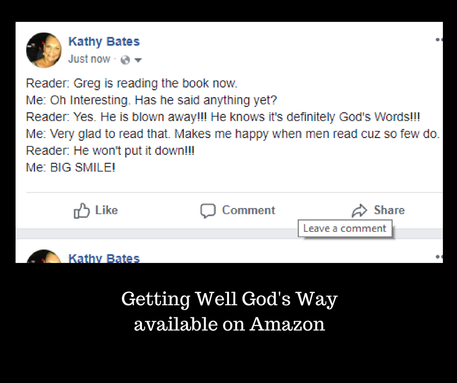 Getting Well God's Wayavailable on Amazon