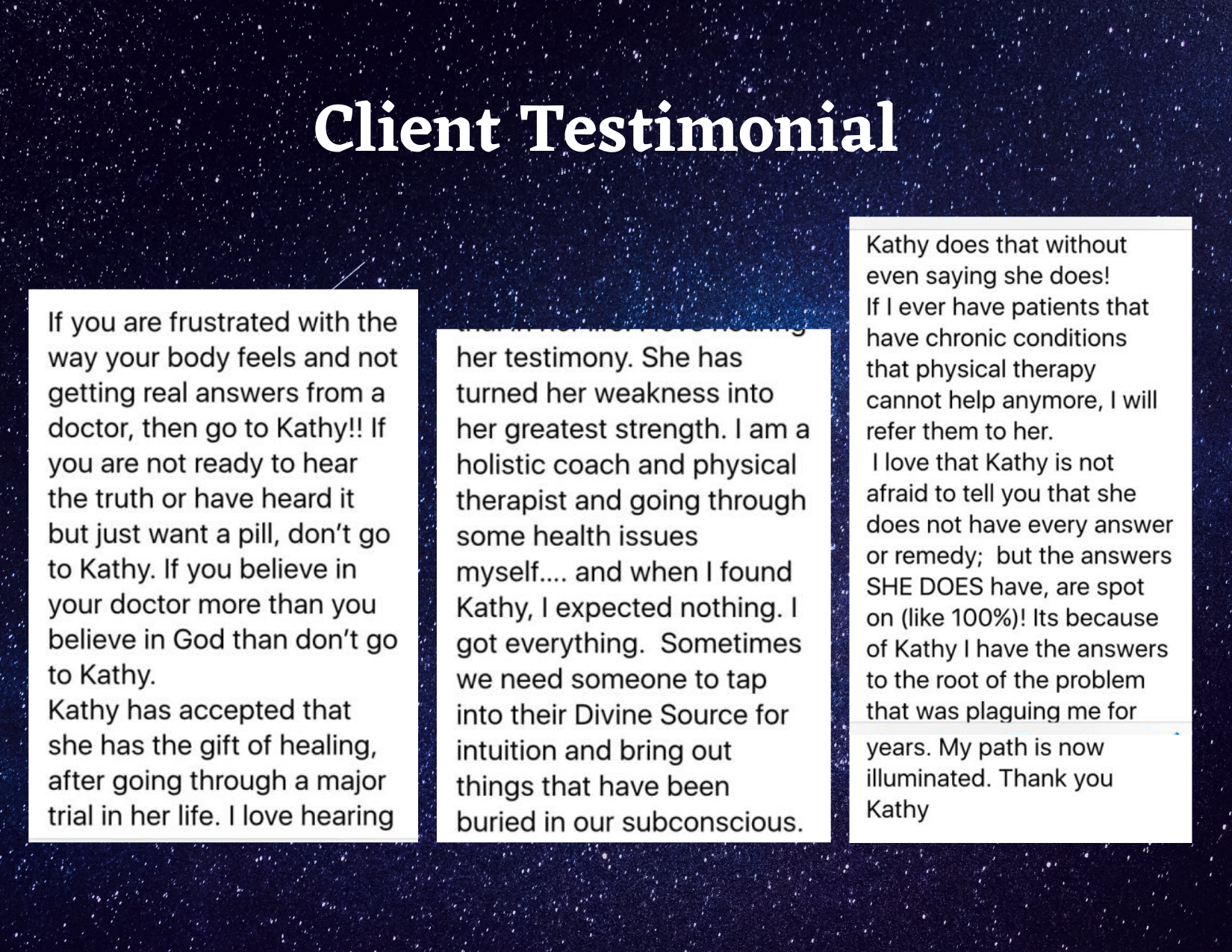 Christi Cueller Testimonial