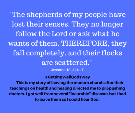 The shepherds of my people have lost their senses.